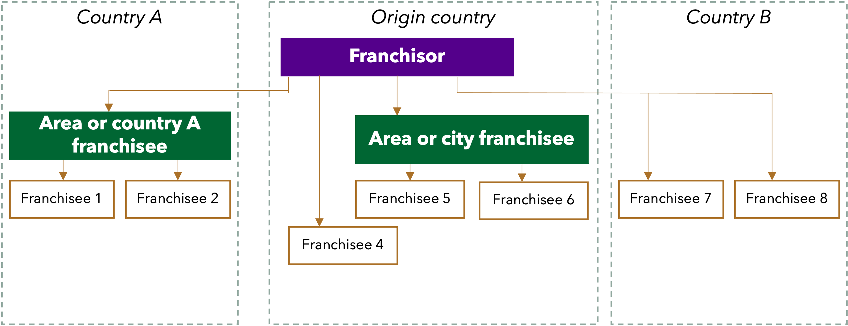 structure of frachize